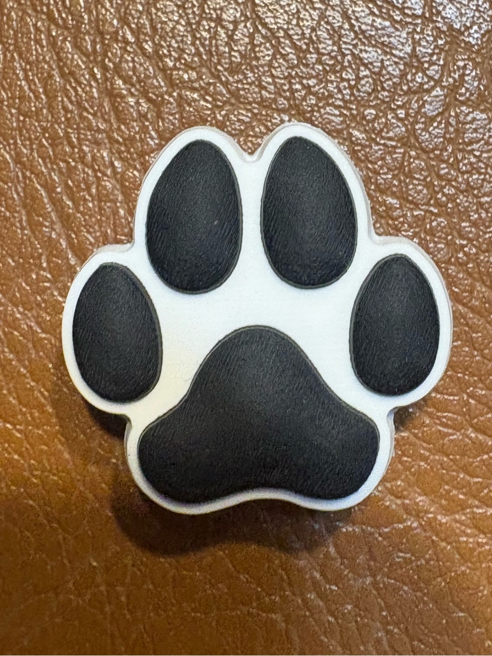 Paw Print Croc Charm - Picture 3 of 4